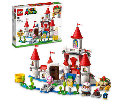 Klocki LEGO® LEGO Super Mario 71408 Zamek Peach - zestaw rozszerzający